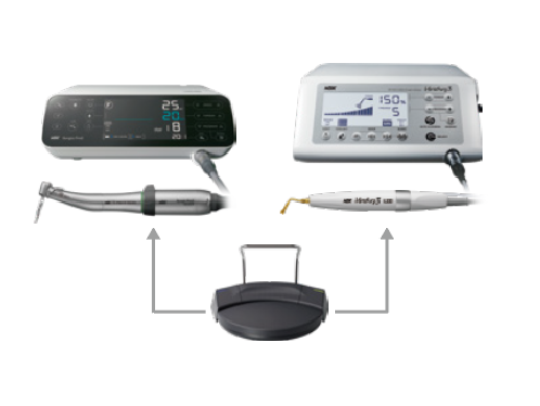 Controle com um único pedal